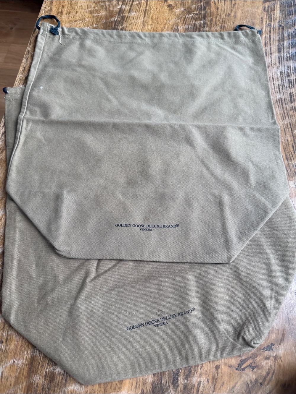 Golden Goose 2 protective dust bags